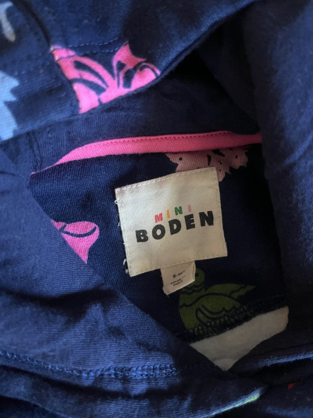 NWOT Mini Boden Hoodie & Pants Set, Size 9–10 Years